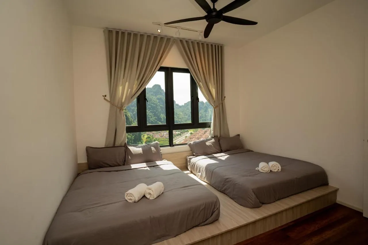 Ipoh Tambun Lost World Sunway Onsen Suite 2R 8Pax Mira Theme Park View 0*,