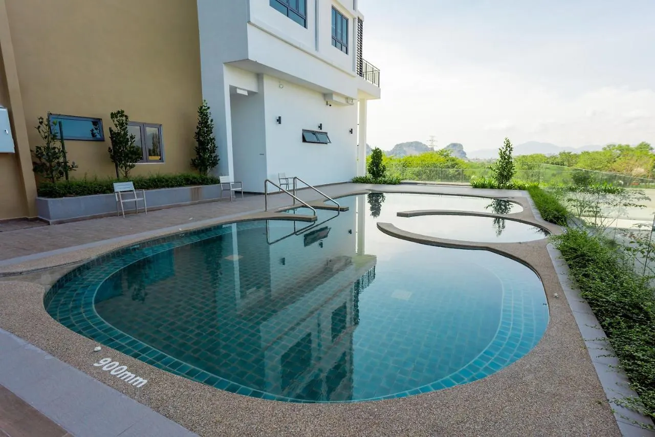 Lejlighed Ipoh Tambun Lost World Sunway Onsen Suite 2R 8Pax Mira Theme Park View