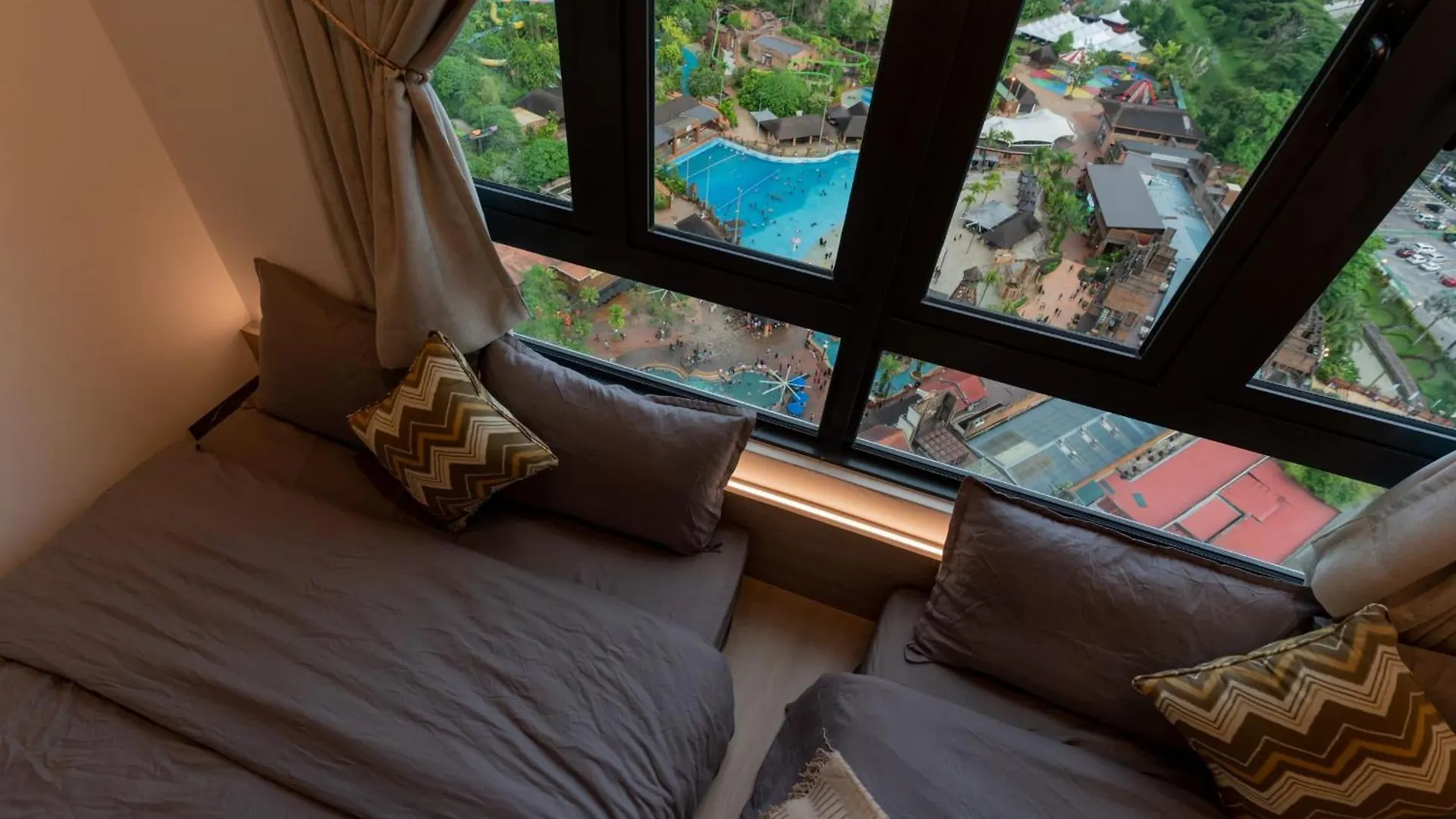 Lejlighed Ipoh Tambun Lost World Sunway Onsen Suite 2R 8Pax Mira Theme Park View