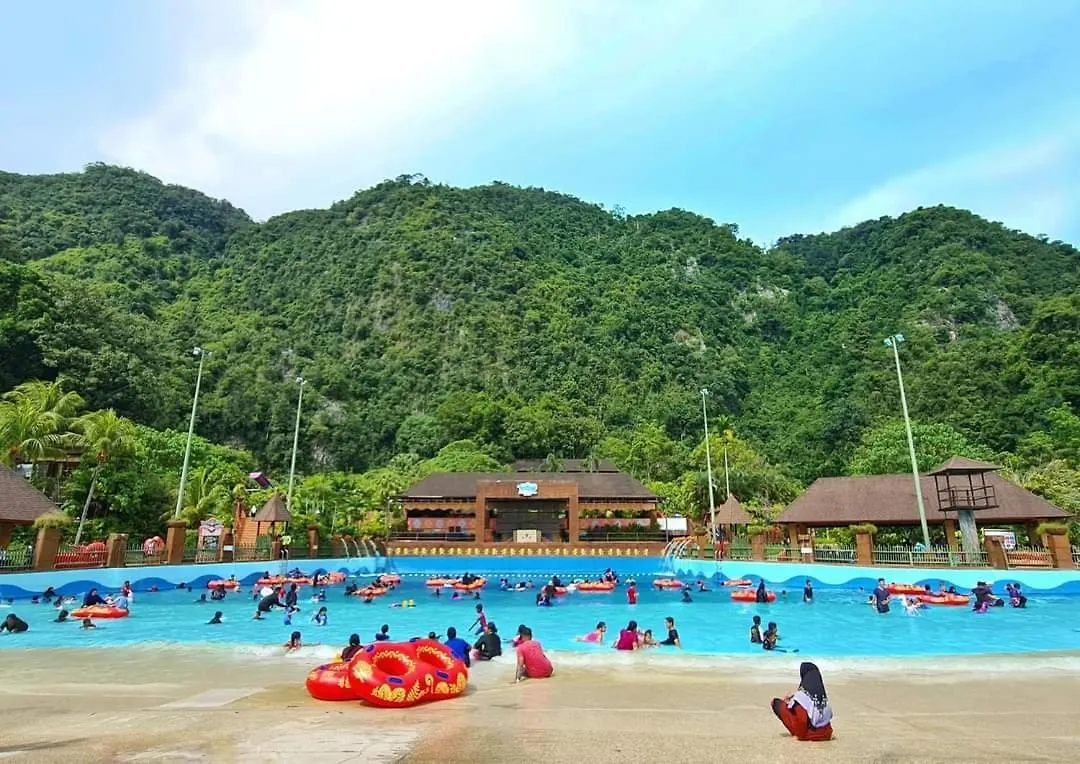 Lejlighed Ipoh Tambun Lost World Sunway Onsen Suite 2R 8Pax Mira Theme Park View Malaysia